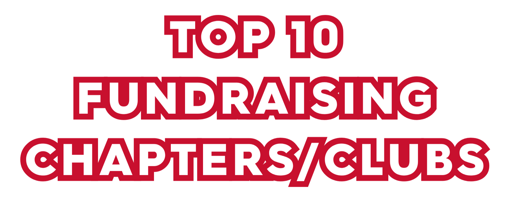 TOP 10 FUNDRAISING CHAPTERS